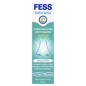 3 PACK OF Fess Nasal Spray Eucalyptus 30ml