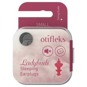3 PACK OF Otifleks Ladybuds Sleeping Earplugs Small 1 Pair
