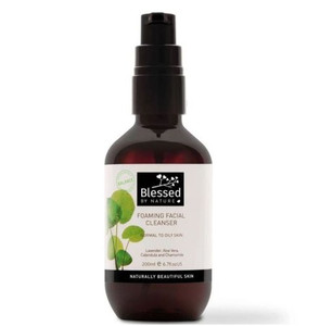 3 PACK OF Blessed By Nature Foaming Facial Cleanser 200ml