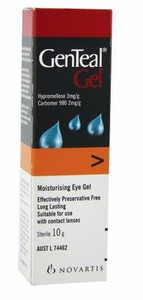 3 PACK OF Genteal Gel 3Mg-2Mg/10G