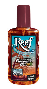 3 PACK OF Reef Moisturising Sun Tan Oil Spray SPF 30 220ml