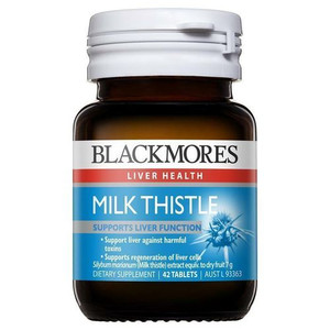 3 PACK OF Blackmores Milk Thistle 42 Tablets