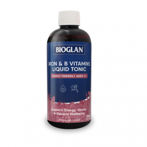 3 PACK OF Bioglan Iron & B Vitamins Liquid Tonic 250ml