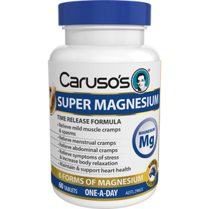 3 PACK OF Caruso's Super Magnesium 60 Tablets
