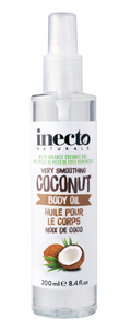 3 PACK OF Inecto Pure Coconut Body Oil 200ml