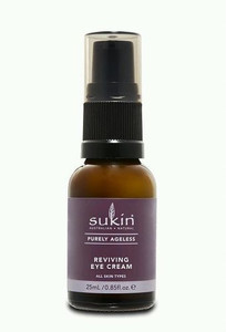 3 PACK OF Sukin Purely Ageless Reviving Eye Cream 25ml