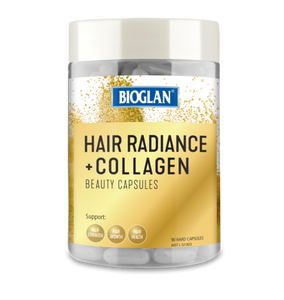 3 PACK OF Bioglan Hair Radiance + Collagen Beauty Capsules 90 Capsules