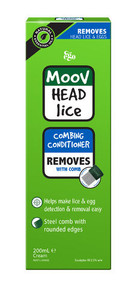 3 PACK OF Ego Moov Head Lice Combing Conditioner 200ml