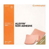 3 PACK OF Allevyn Non Adhesive Dressing 10X10Cm Single