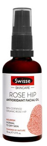 3 PACK OF Swisse Skin Care Rose Hip Antioxidant Facial Oil 50ml