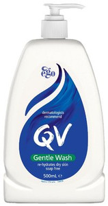 3 PACK OF Ego Qv Wash Gentle 500Ml