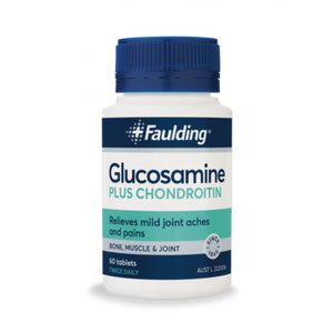 3 PACK OF Faulding Glucosamine Plus Chondroitin 60 Tablets