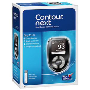 3 PACK OF Contour Next Blood Glucose Monitor
