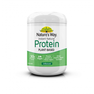 3 PACK OF Natures Way Instant Natural Protein Natural 375g