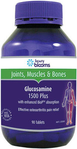 3 PACK OF Henry Blooms Glucosamine 1500 Plus 90 Tablets
