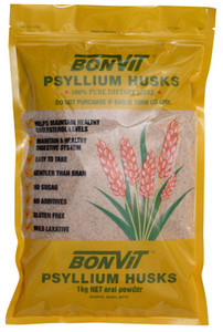 3 PACK OF Bonvit Psyllium Husk 1Kg
