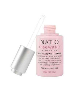 3 PACK OF Natio Rosewater Antioxidant Serum 30ml