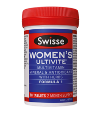 3 PACK OF Swisse Ultivite Womens Formula 1 60 Tablets