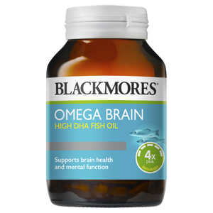 Blackmores Omega Brain High DHA Fish Oil 60 Capsules