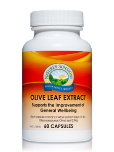 Natures Sunshine Olive Leaf Extract 60 Capsules