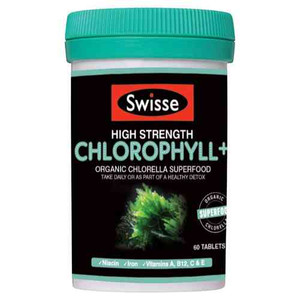 Swisse Ultiboost High Strength Chlorophyll+ 60 Tablets
