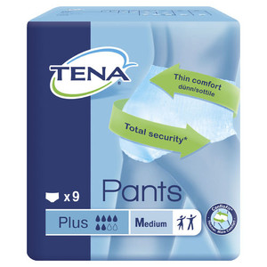 Tena Pants Plus Medium 9 Pack