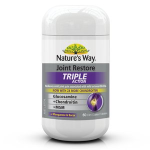 Natures Way Joint Restore Triple Action 60 Tablets