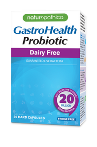 Naturopathica Gastrohealth Probiotic Dairy Free 20B 30 Capsules
