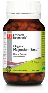 Oriental Botanicals Magnesium Excel 60 Tablets