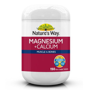 Natures Way Magnesium + Calcium 150 Tablets