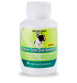 Vetalogica Canine Total Oral Defence 120 Tablets