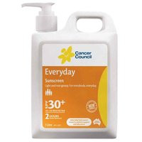 Cancer Council Everyday Spf 30+ 1L Pump