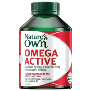 Natures Own Omega Active 60 Capsules