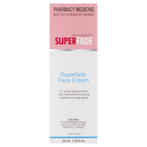 Plunketts Superfade Face Cream Tube 40ml