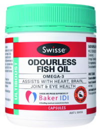 Swisse Ultiboost Fish Oil Odourless 400 Capsules