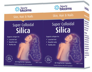 Henry Blooms Super Colloidal Silica 2 Pack 120 Capsules