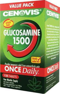 Cenovis Once Daily Glucosamine 1500 Tablets 125