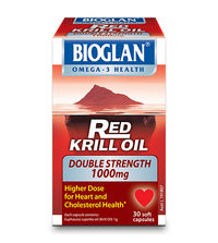 Bioglan Red Krill Oil Double Strength 1000Mg Capsules 30
