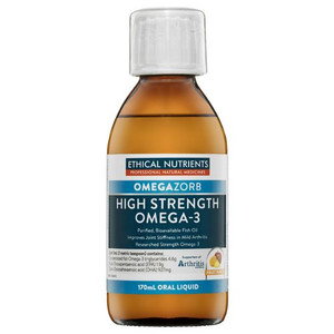 Ethical Nutrients Omegazorb High Strength Omega-3 Fruit Punch 170ml