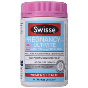 Swisse Pregnancy+ Ultivite 90 Capsules