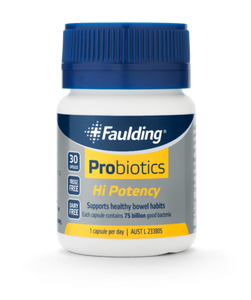 Faulding Probiotics Hi Potency 75 Billion 30 Caps