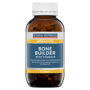 Ethical Nutrients Megazorb Bone Builder With Vitamin D 120 Tablets