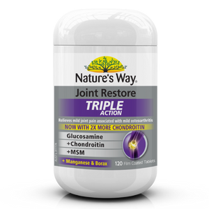 Natures Way Joint Restore Triple Action 120 Tablets