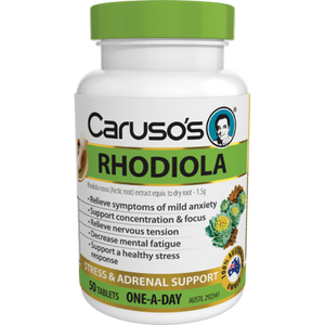 Caruso's Rhodiola 50 Tablets