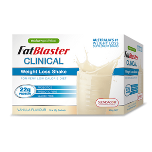 Naturopathica FatBlaster Clinical Vanilla Shake 53g 18 Pack