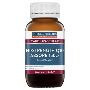 Ethical Nutrients Hi-Strength Q10 Absorb 150mg 60 Capsules