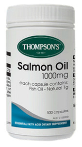 Thompsons Salmon Oil Reflux Free Capsules 500
