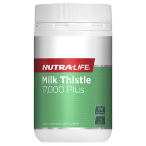 Nutra Life Milk Thistle 17000 Plus 120 Capsules