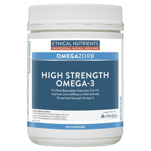 Ethical Nutrients Omegazorb High Strength Omega-3 220 Capsules