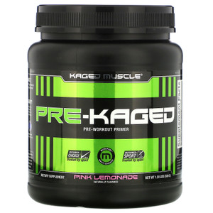 Kaged Muscle, PRE-KAGED, Pre-Workout Primer, Pink Lemonade,  1.30 lb (588 g),Kaged Muscle, PRE-KAGED, Pre-Workout Primer, Pink Lemonade,  1.30 lb (588 g)